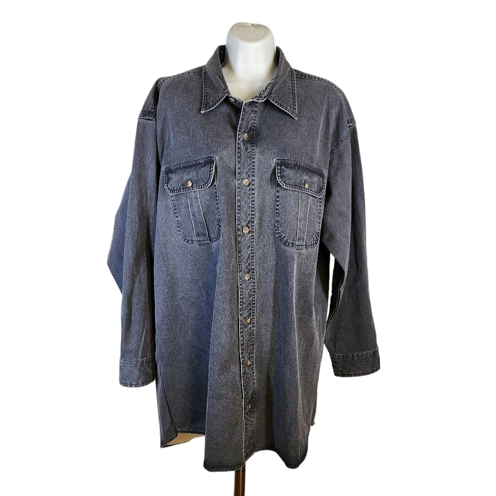 REDHEAD BUTTON FRONT SHIRT/JACKET